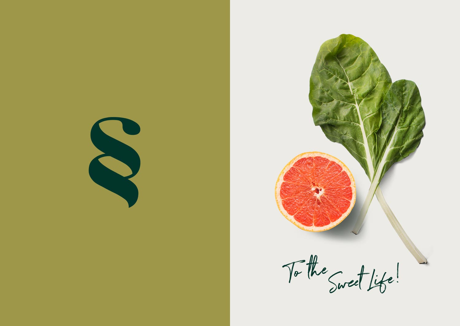 Sweet Science Wellness Nutrition Health Coach Logo Mark Branding Design