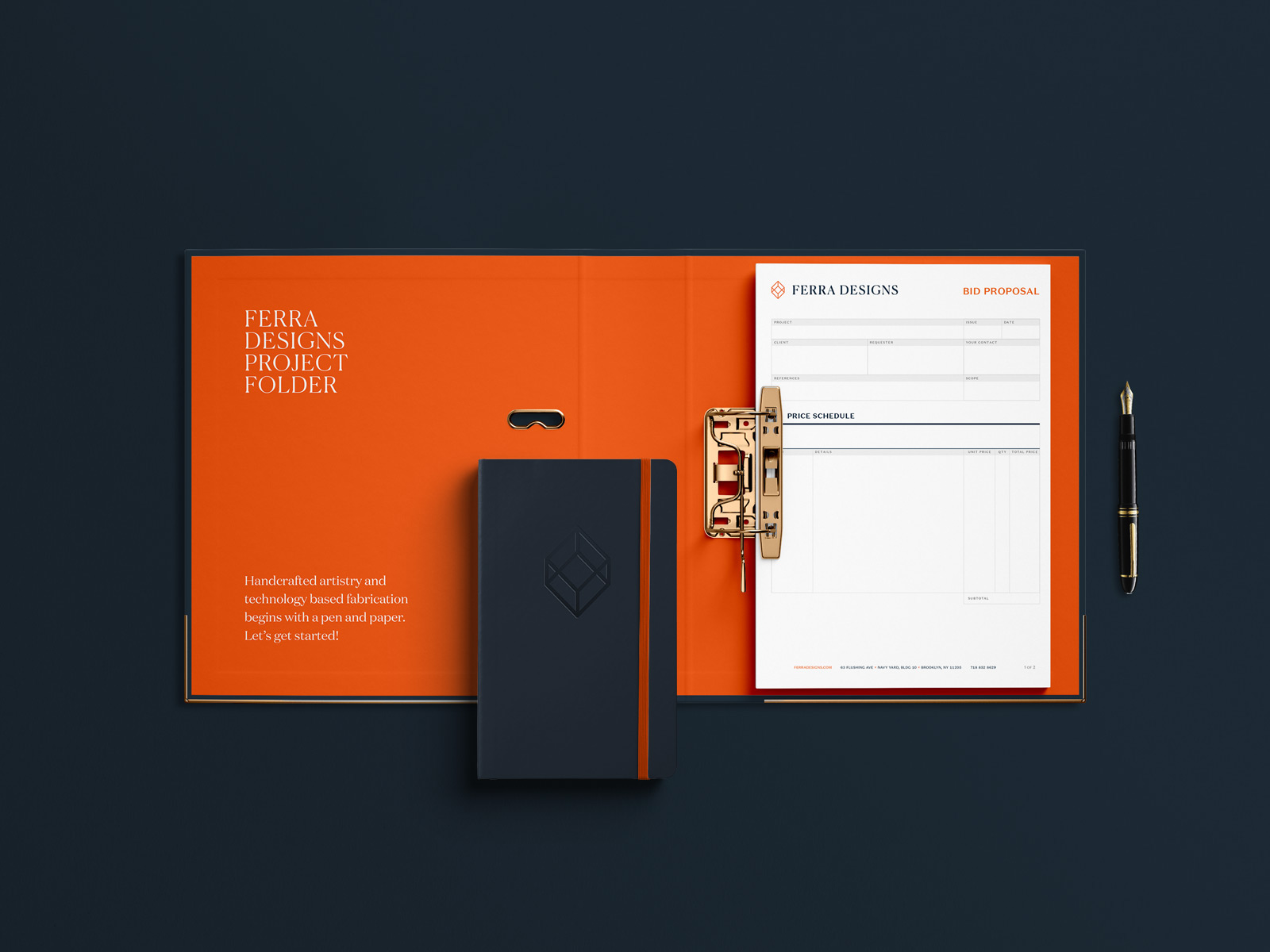 Stationery Bid Proposal Ferra Designs Stationery Bid Proposal