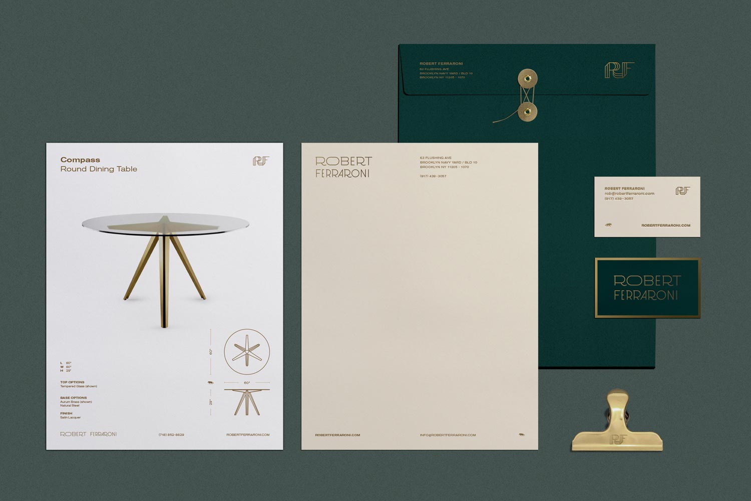 Robert Ferraroni Stationery Designs Robert Ferraroni Stationery Designs