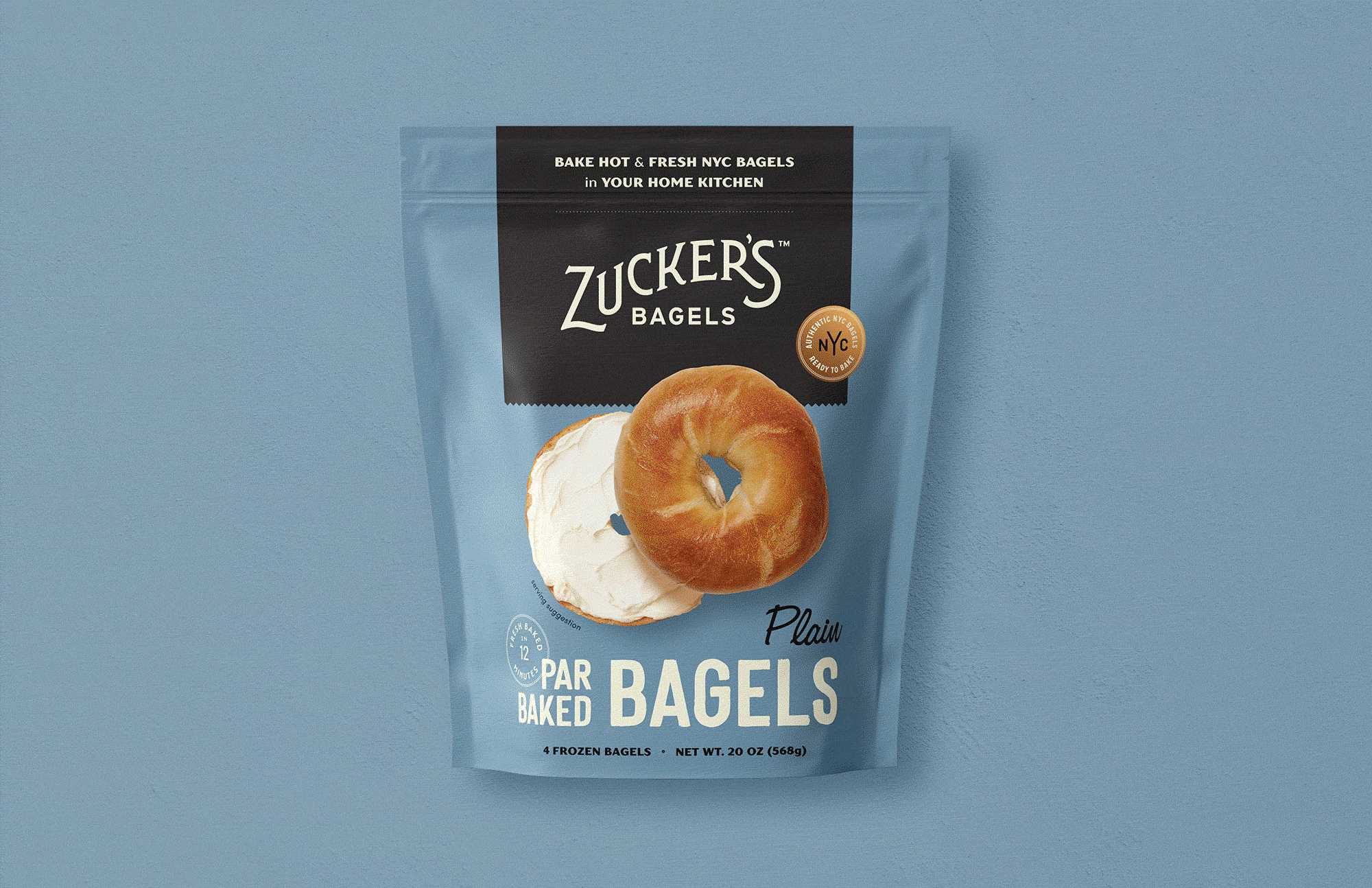 Zucker's Bagels Package Design Zucker's Bagels Package Design