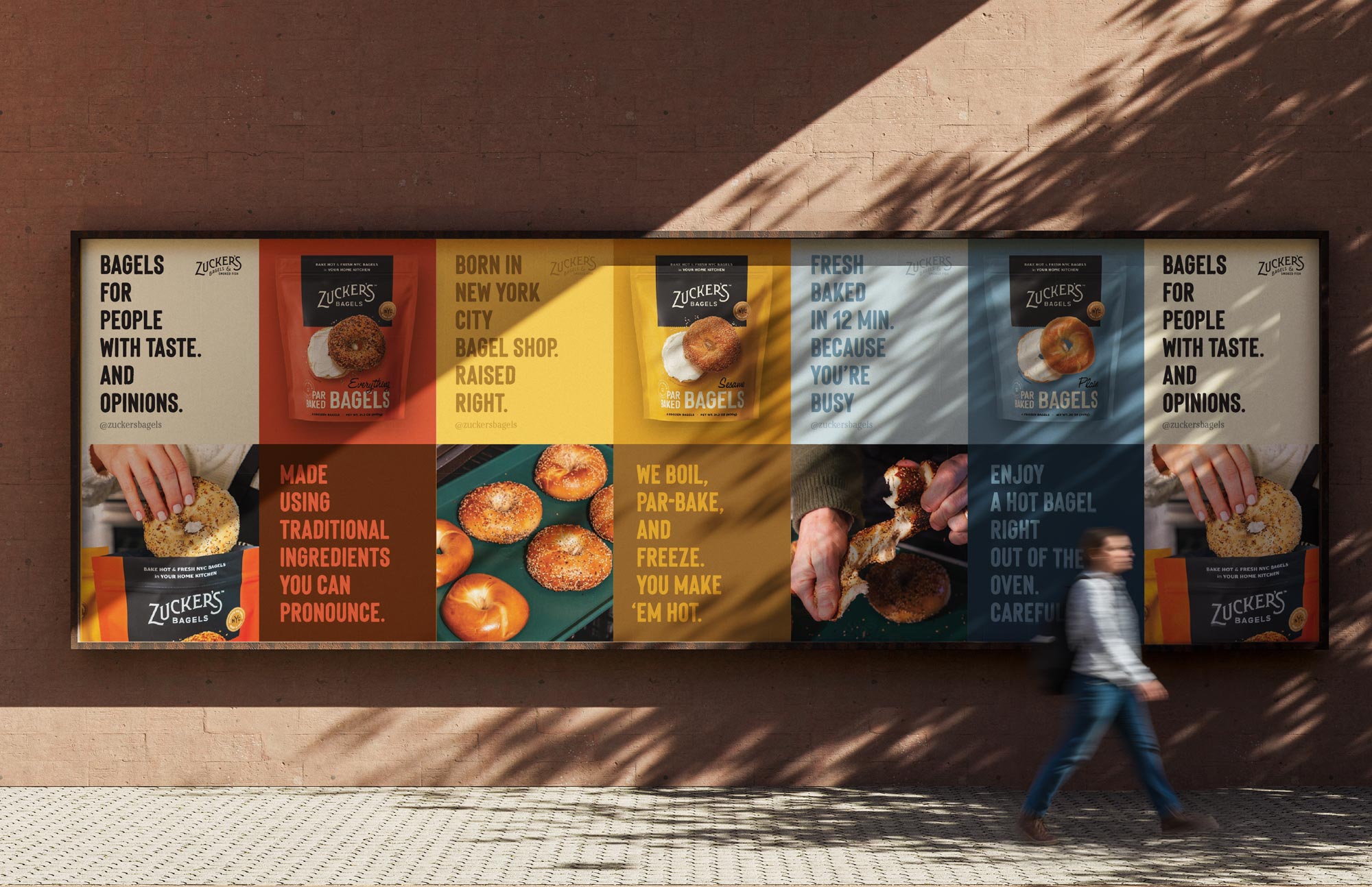 Zucker's Bagels Posters Zucker's Bagels Poster Design